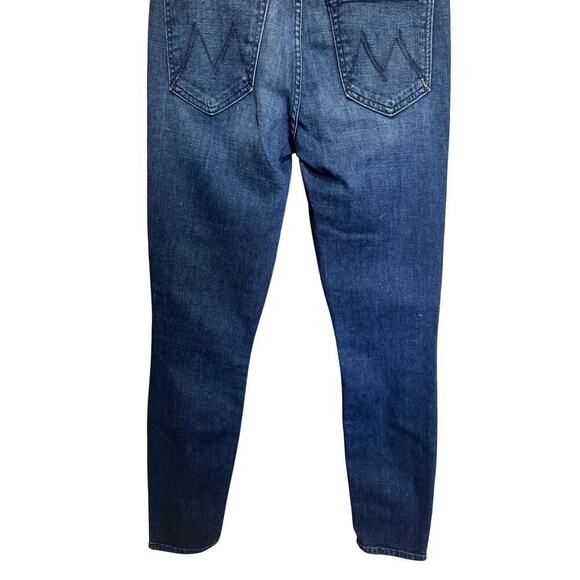 Mother The Stunner Ankle Jeans In the Royal Treatment High Rise Skinny Size 26 - Picture 9 of 16